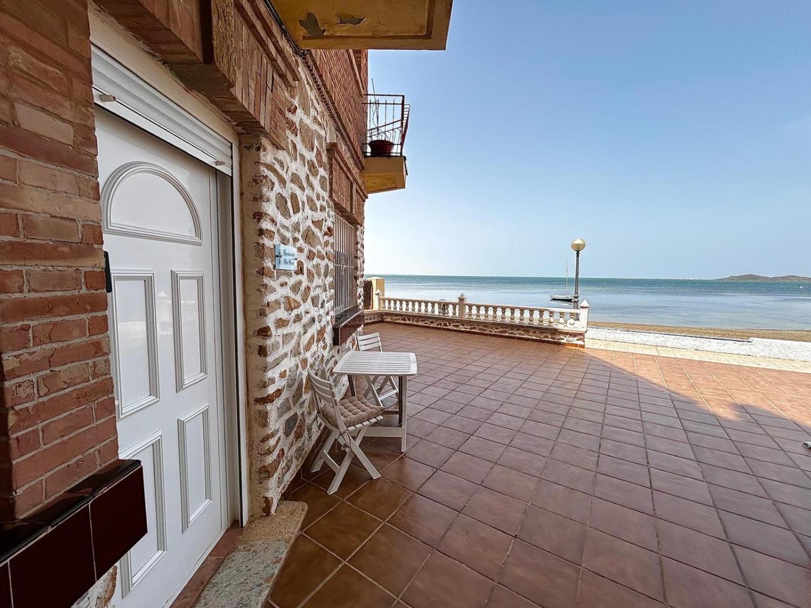 Apartamento Mar Menor, Los Urrutias - Beachfront Apartment With Patio Under New Management Since July 2024 Картахена Екстер'єр фото